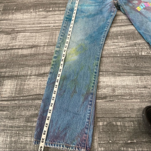 MSFTSrep Jaden Smith x LEVIS jeans Men’s Size 34x34 - Picture 6 of 13